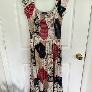 Urban Outfitters patchwork midi